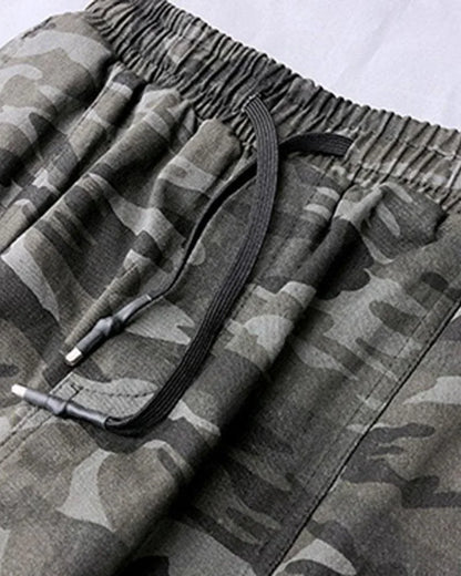 Stylish Camo Jogger Trousers -  urban style - Stylish Camo Jogger Trousers for Everyday Wear
