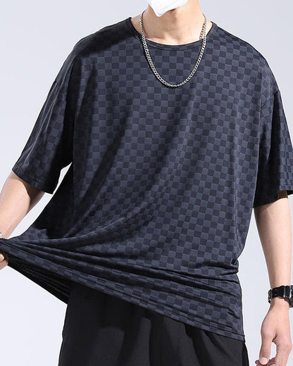 Stylish Checkerboard Summer Top - summer wear - Lightweight Checkerboard Summer Top for Comfort