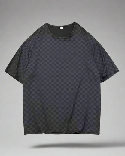 Stylish Checkerboard Summer Top - checkerboard - Lightweight Checkerboard Summer Top for Comfort