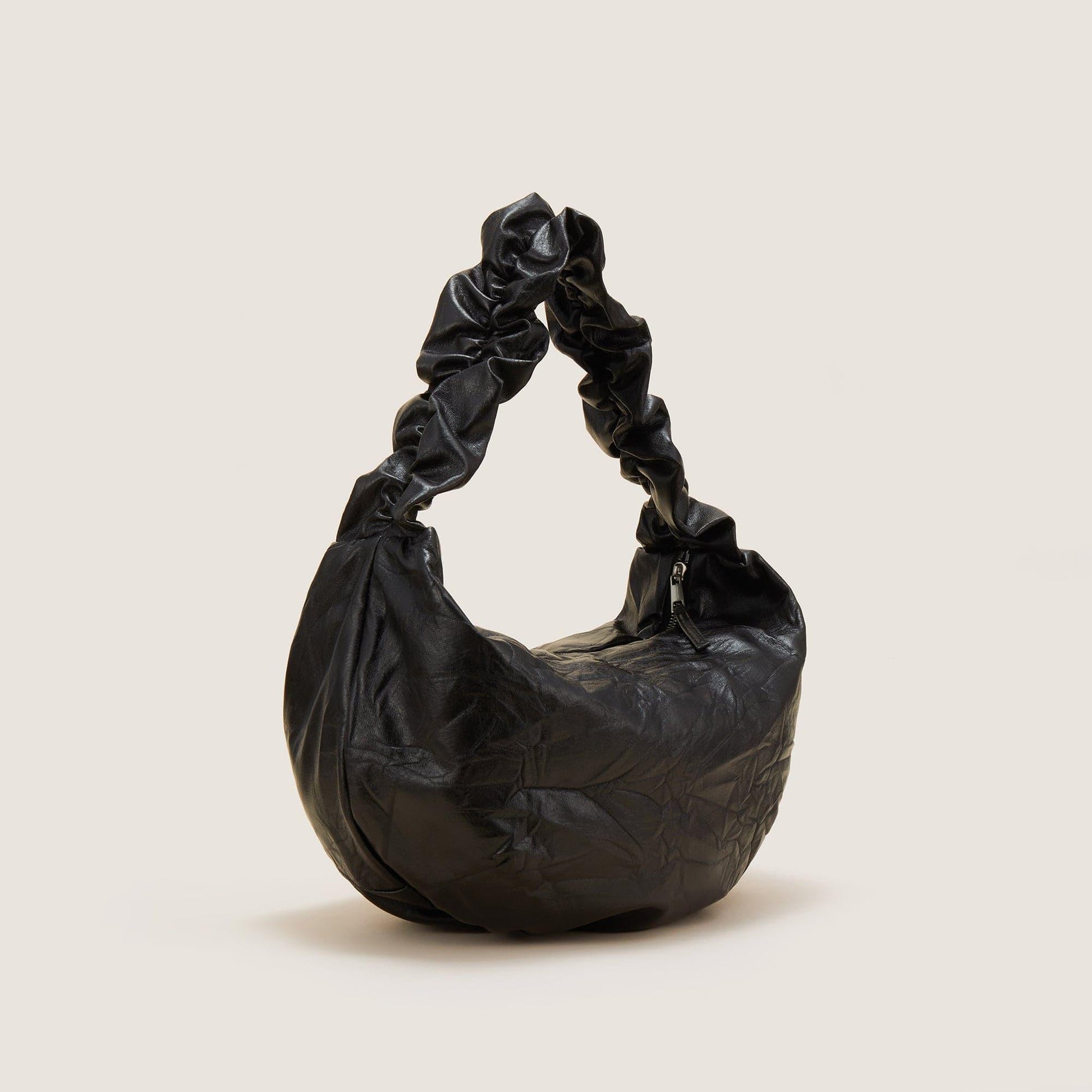 Stylish Crescent Wrinkle Tote -  stylish tote - Stylish Crescent Wrinkle Tote for Modern Use