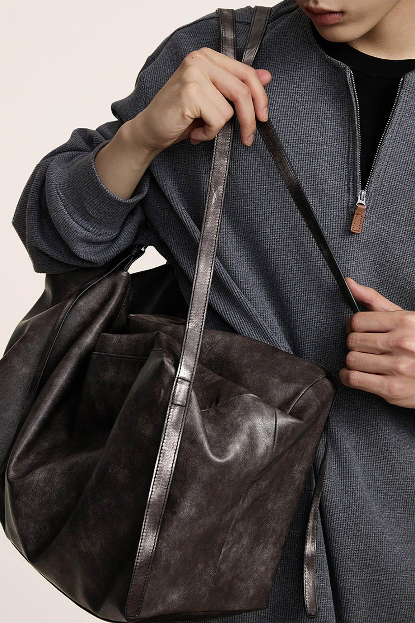 Stylish Double-Strap Shoulder Bag -  spacious shoulder bag - Stylish Double-Strap Shoulder Bag for Everyday Use