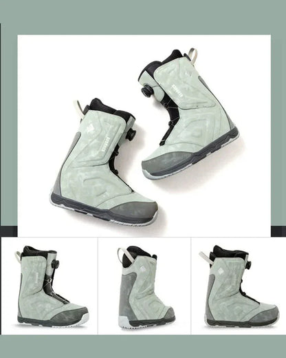 Stylish Dual-Tone Snow Boots -  techwear snow boots - Stylish Dual-Tone Snow Boots for Every Adventure