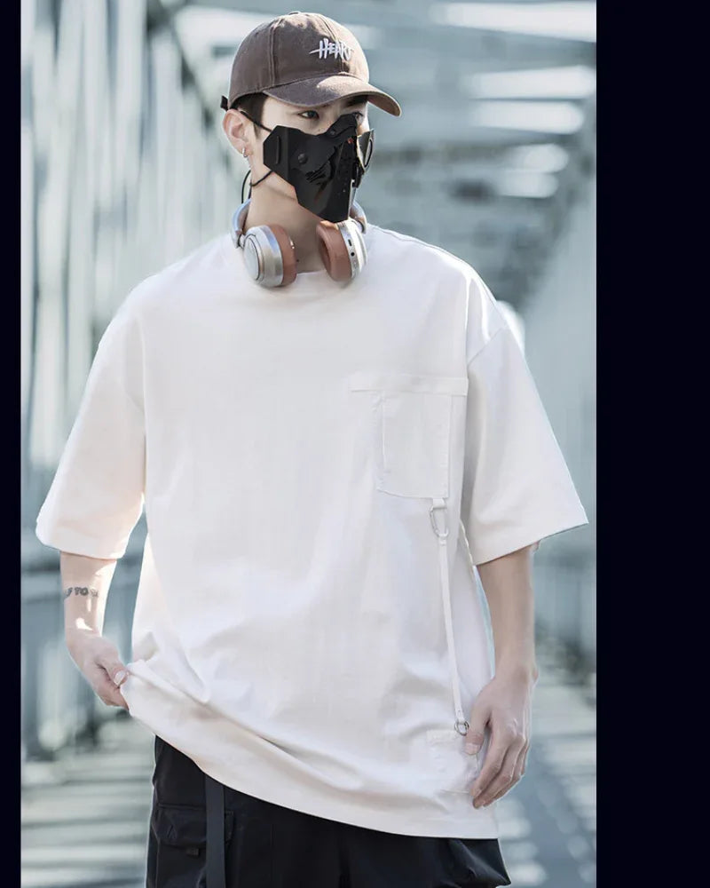 Stylish Duo Urban Tee -  everyday style shirt - Stylish Urban Tee for Everyday Comfort