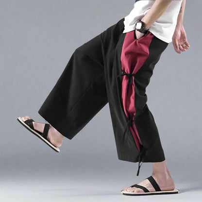 Stylish Everyday Hakama Trousers -  comfortable fit - Stylish Hakama Trousers for Everyday Comfort