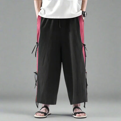 Stylish Everyday Hakama Trousers - contemporary hakama style pants - Stylish Hakama Trousers for Everyday Comfort