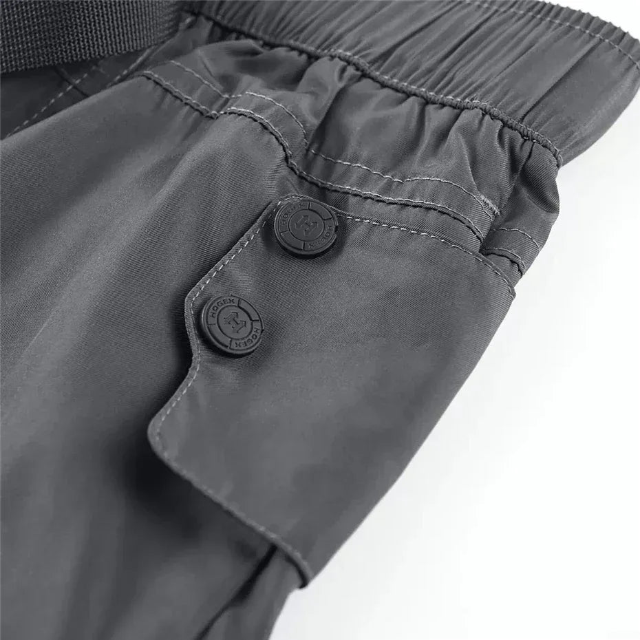 Stylish Grey Summer Shorts -  elastic waist shorts - Comfortable Grey Summer Shorts for Everyday Use