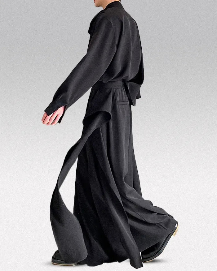 Stylish Hakama Pants for All - hakama pants - Chic Hakama Pants for Effortless Urban Style