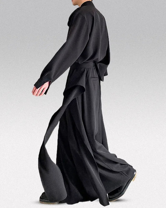 Stylish Hakama Pants for All - hakama pants - Chic Hakama Pants for Effortless Urban Style