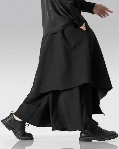 Stylish Hakama Trousers for All -  casual and formal - Stylish Hakama Trousers for Urban Wear