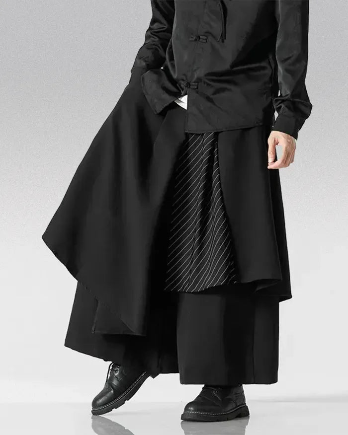 Stylish Hakama Trousers for All - hakama trousers - Stylish Hakama Trousers for Urban Wear