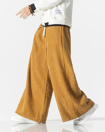 Stylish Japanese Corduroy Trousers -  cargo pants - Comfortable Japanese Corduroy Cargo Pants