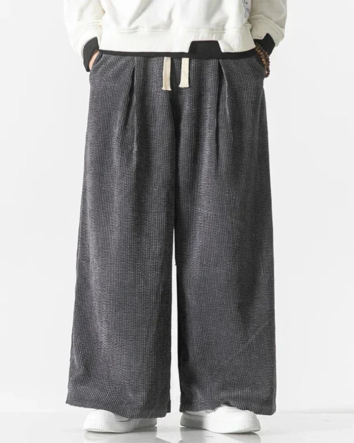 Stylish Japanese Corduroy Trousers -  cargo pants - Comfortable Japanese Corduroy Cargo Pants