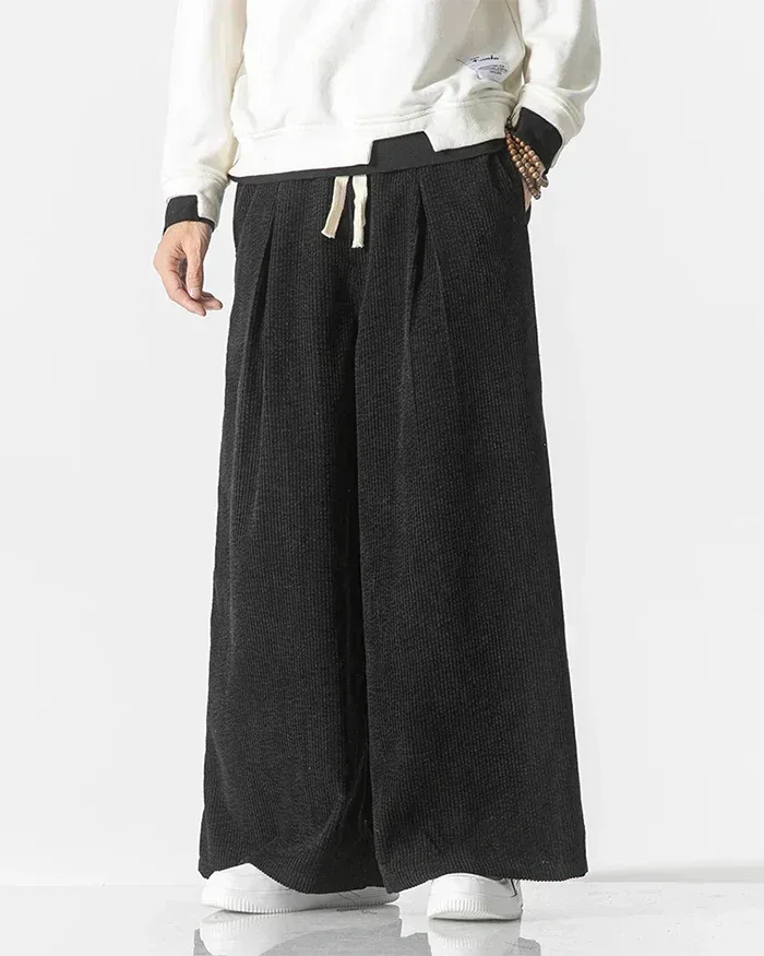 Stylish Japanese Corduroy Trousers - comfortable cargo pants - Comfortable Japanese Corduroy Cargo Pants