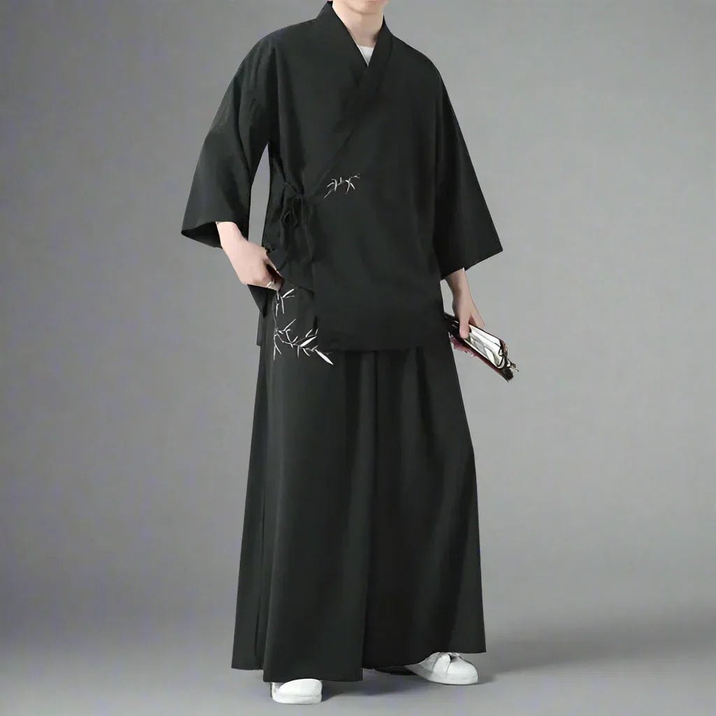 Stylish Japanese Haori Set - japanese haori - Stylish Japanese Haori Set for Unique Fashion