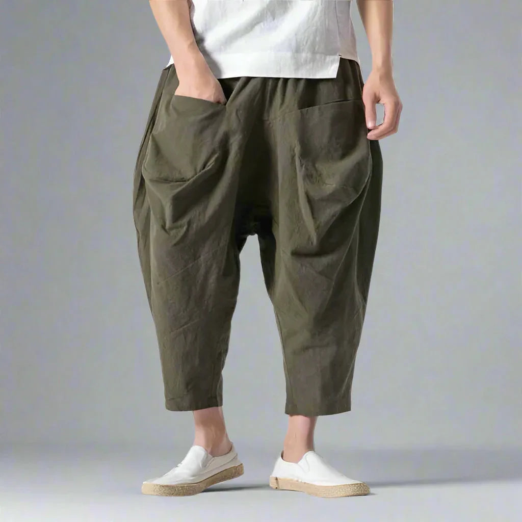 Stylish Japanese Harem Pants - harem pants - Trendy Japanese Harem Pants for Casual Style