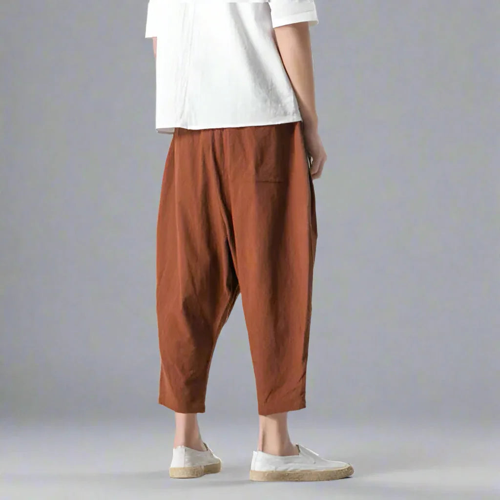 Stylish Japanese Harem Pants -  japanese style - Trendy Japanese Harem Pants for Casual Style