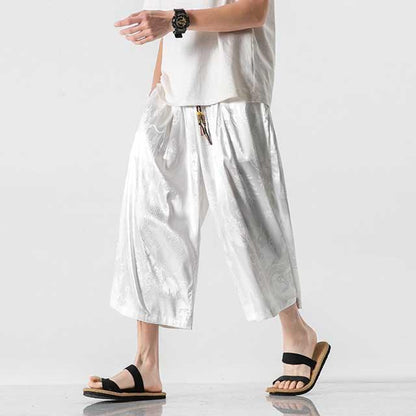 Stylish Modern Hakama Trousers - hakama pants - Modern Hakama Trousers for Stylish Comfort