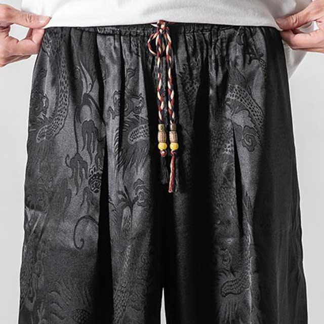Stylish Modern Hakama Trousers - hakama pants - Modern Hakama Trousers for Stylish Comfort
