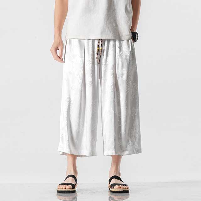 Stylish Modern Hakama Trousers -  polyester nylon trousers - Modern Hakama Trousers for Stylish Comfort