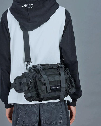 Stylish Multifunctional Sling Bag -  high-quality nylon bag - Stylish Multifunctional Sling Bag for Daily Use