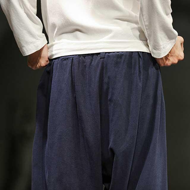 Stylish Oriental Jogger Pants - jogger pants - Stylish Wide Leg Japanese Jogger Pants