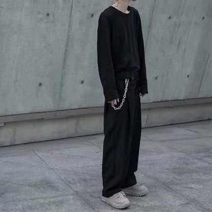 Stylish Pants Chain Accessory -  durable pants chain - Stylish Silver Steel Pants Chain Accessory