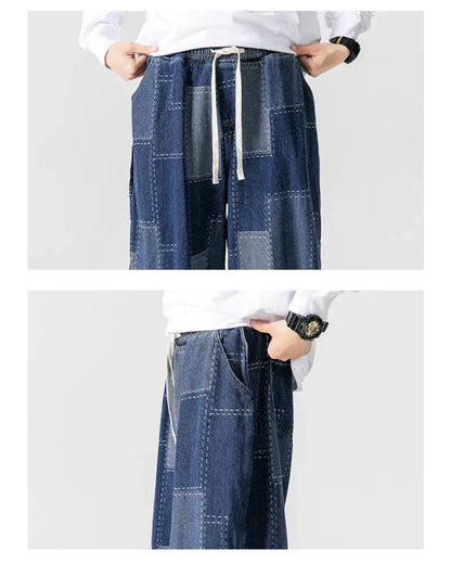 Stylish Plaid Hakama Pants -  plaid pants - Stylish Plaid Hakama Pants for Versatile Wear