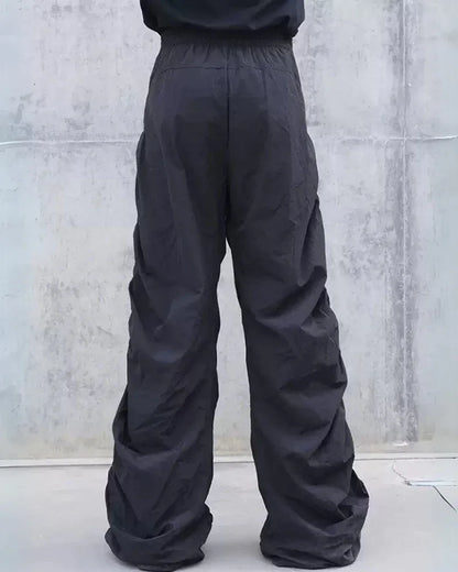 Stylish Pleated Spiral Trousers -  casual pants - Pleated Spiral Trousers for Casual Style