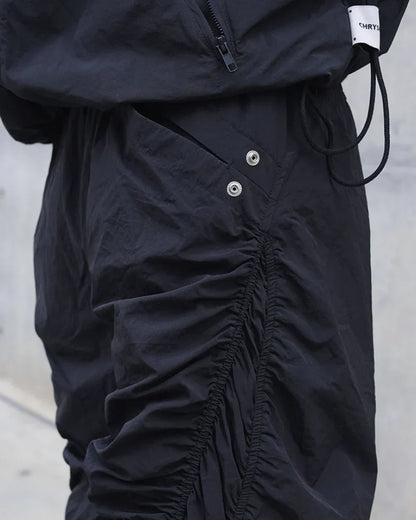 Stylish Pleated Spiral Trousers - lightweight breathable fabric - Pleated Spiral Trousers for Casual Style