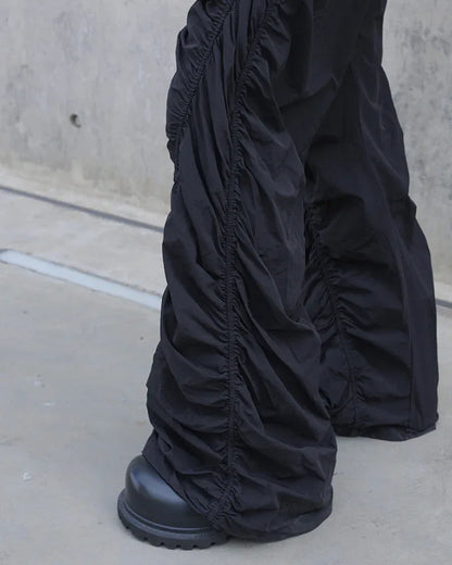 Stylish Pleated Spiral Trousers - pleated trousers - Pleated Spiral Trousers for Casual Style