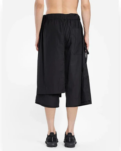 Stylish Short Hakama Pants for Men -  versatile wear for men