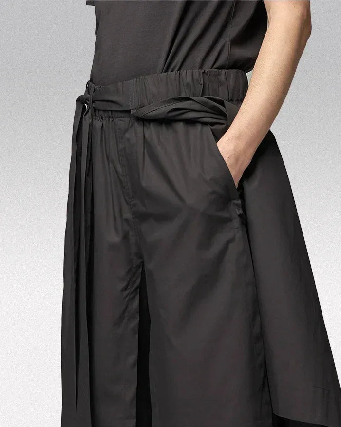 Stylish Short Hakama Pants for Men -  casual wear