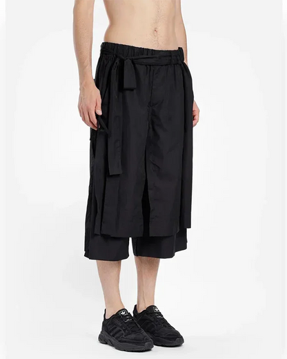 Stylish Short Hakama Pants for Men - hakama pants