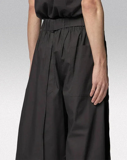 Stylish Short Hakama Pants for Men -  men's fashion