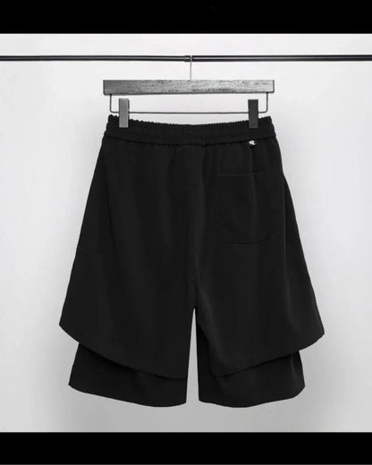 Stylish Summer Tech Shorts -  summer shorts - Summer Tech Shorts with Double-Layer Design