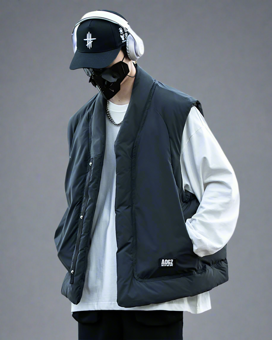 Stylish Unisex Winter Vest - durable outdoor vest - Unisex Winter Vest for Outdoor Activities