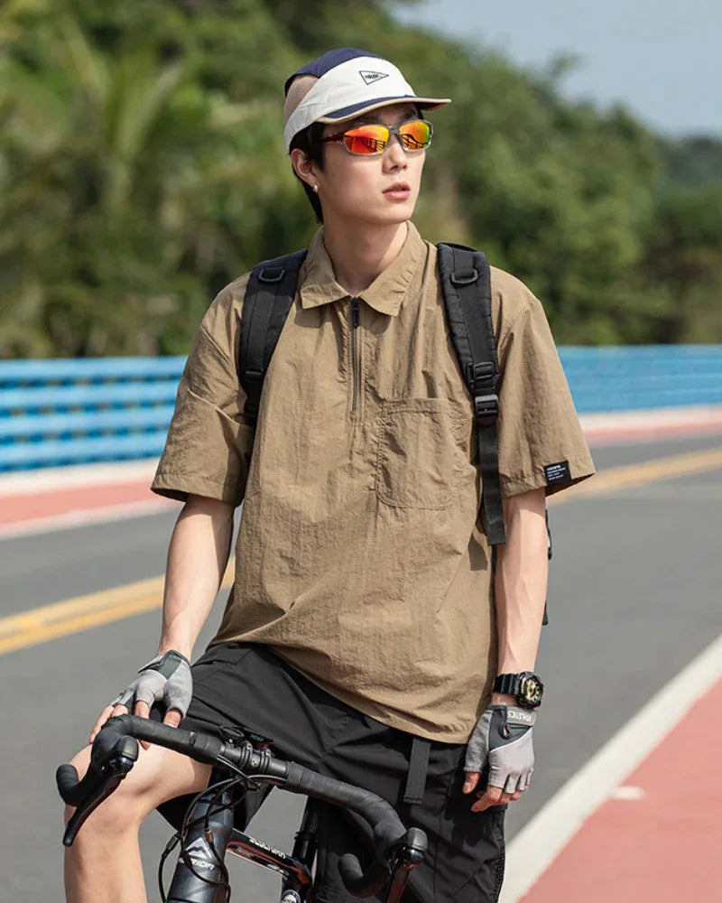 Summer Ready Quick-Dry Polo -  breathable - Quick-Dry Summer Polo for Outdoor Comfort