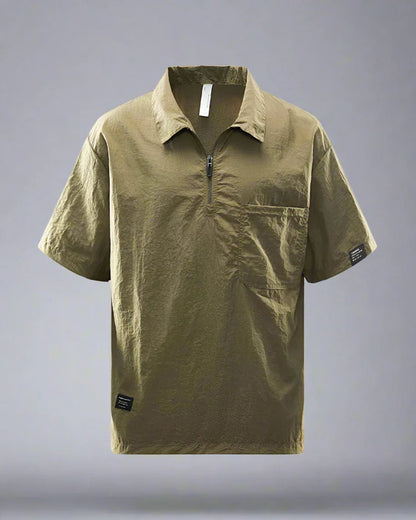 Summer Ready Quick-Dry Polo -  breathable t-shirt - Quick-Dry Summer Polo for Outdoor Comfort