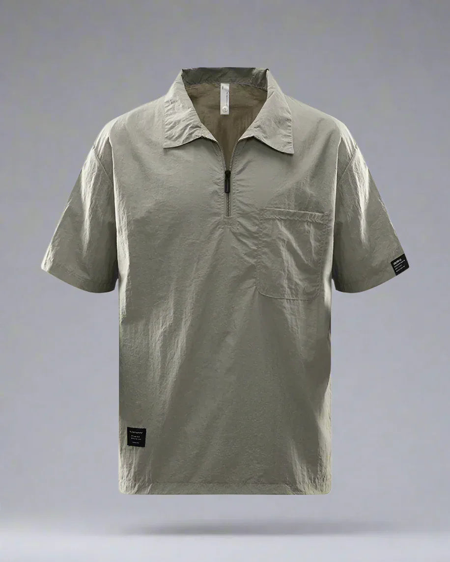 Summer Ready Quick-Dry Polo - moisture-wicking polo - Quick-Dry Summer Polo for Outdoor Comfort