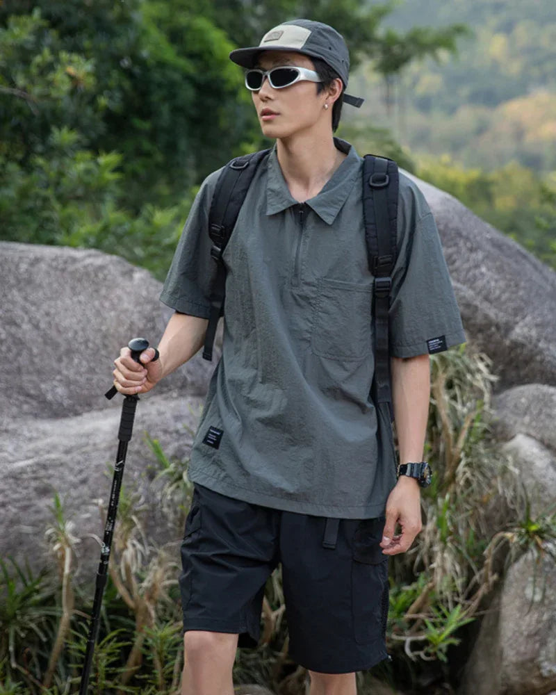 Summer Ready Quick-Dry Polo - quick-dry - Quick-Dry Summer Polo for Outdoor Comfort
