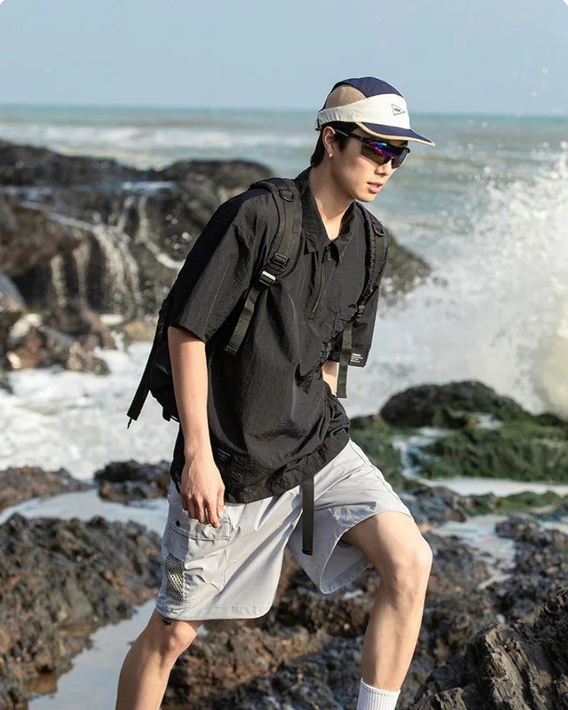 Summer Ready Quick-Dry Polo -  summer - Quick-Dry Summer Polo for Outdoor Comfort