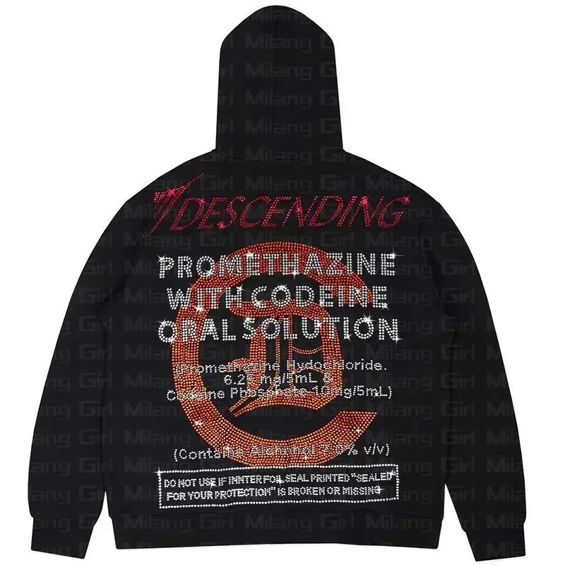Sweat Lean - y2k-core - Y2K Inspired Lean Sweatshirt for Every Occasion