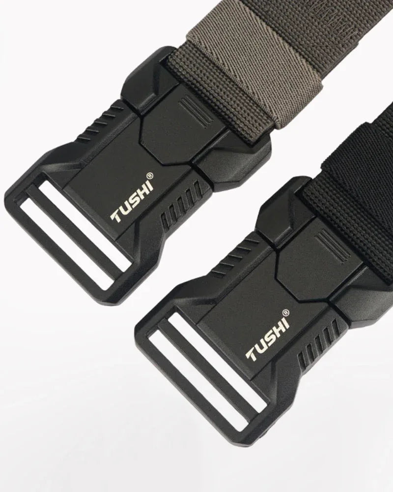 Swift-Detach Tactical Nylon Belt -  quickdraw belt - Comfortable Tactical Nylon Belt for Any Adventure