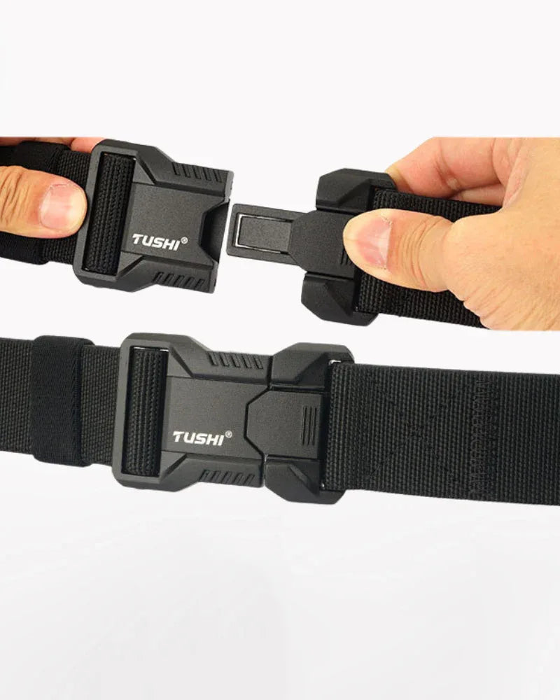Swift-Detach Tactical Nylon Belt - stylish tactical belt - Comfortable Tactical Nylon Belt for Any Adventure