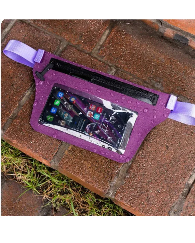 Swimmer's Ultimate Waterproof Waist Pack - water resistant waist pack - Waterproof Waist Pack for Techwear and Streetwear