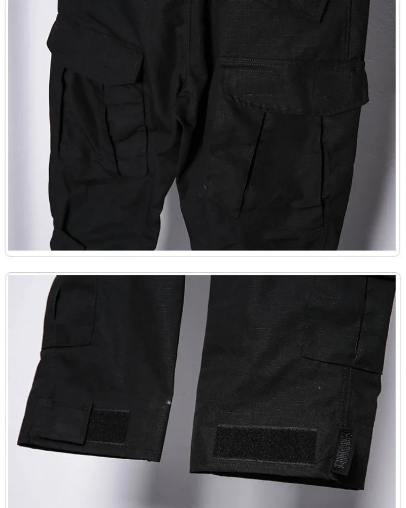 Tactical Cargo Pants with Knee Protection -  outdoor gear - Tactical Cargo Pants with Knee Pads for Comfort
