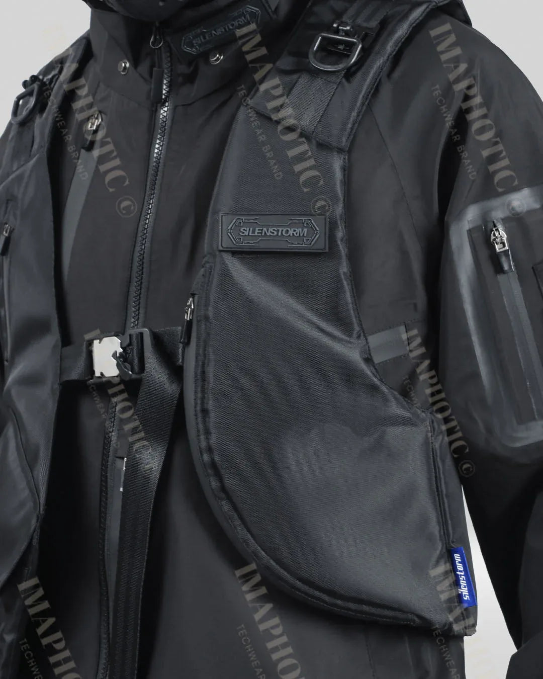 Tactical Molle Vest -  tech wear vest - Lightweight Tactical Molle Vest for Outdoor Use