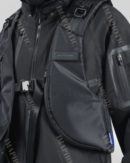 Tactical Molle Vest -  tech wear vest - Lightweight Tactical Molle Vest for Outdoor Use