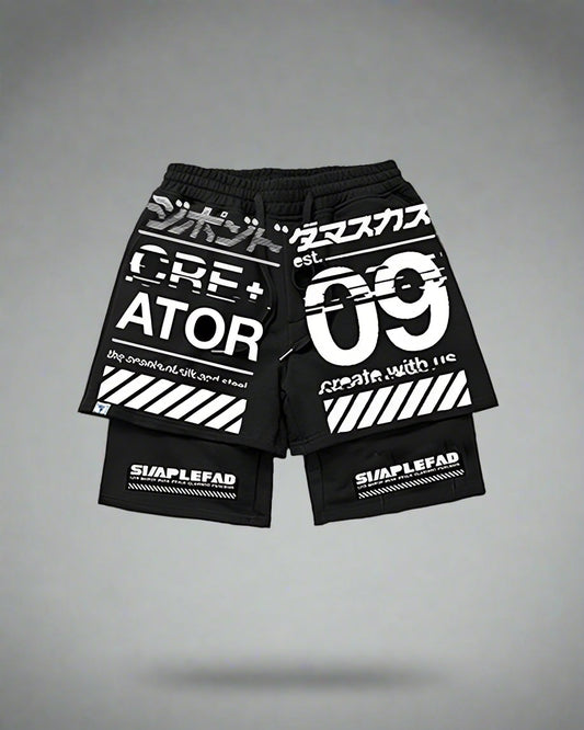 High-Tech Biker Performance Shorts
