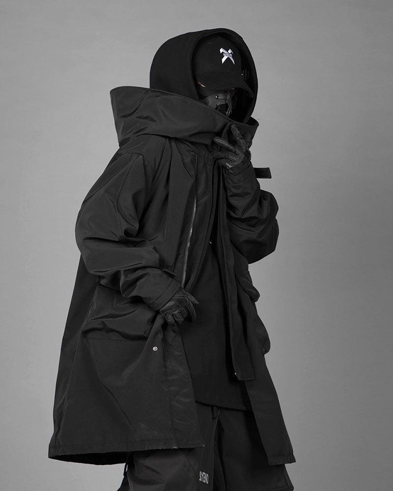 Chic Utility Layered Overcoat